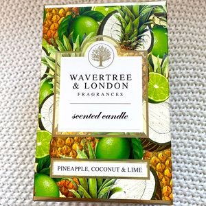 Wavertree & London Scented Soy Candle Pineapple, Coconut & Lime